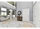 Welcoming foyer with neutral tones, tile flooring, and a view into the adjacent living spaces at 5758 N 900 W, Thorntown, IN 46071