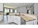 Beautiful kitchen featuring granite countertops, white cabinetry, and stainless steel appliances at 5758 N 900 W, Thorntown, IN 46071