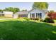 Well-maintained home with lush front lawn, landscaping, and traditional shutters at 7450 Cotherstone Ct, Indianapolis, IN 46256