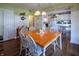 Spacious dining room with hardwood floors and views into the kitchen at 1052 Barley Cir, Carmel, IN 46032