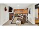 Inviting living room with warm colors, comfortable seating, and stylish accents for relaxation at 10854 E 700 N, Wilkinson, IN 46186