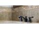 Bathroom sink with granite countertop and oil rubbed bronze faucet and hardware at 12383 S 25 W, Columbus, IN 47201