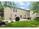 View of the spacious backyard patio, perfect for outdoor entertaining and relaxing at 12624 Majestic Way, Fishers, IN 46037