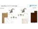 Owner's bath and Guest bath showcasing hardware, sink fixtures, tile, and cabinet stain colors at 14878 E Keenan Cir # Lot 37, Westfield, IN 46074