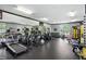 Well-equipped gym space with treadmills, ellipticals, weight machines, and free weights for residents at 17233 Gunther Blvd # 102B, Westfield, IN 46074