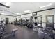 Community gym featuring treadmills, elliptical machines, weights and other fitness equipment at 17233 Gunther Blvd # 102B, Westfield, IN 46074