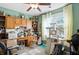 Cozy office space with built-in shelving, natural light, and unique decor at 17233 Gunther Blvd # 102B, Westfield, IN 46074