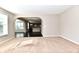 Inviting open floorplan connects living area to the modern kitchen at 18726 Tillamook E Run, Noblesville, IN 46062
