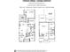 Detailed floor plan showcasing the layout of a two-story home, including a finished basement at 19987 Old Dock Rd, Westfield, IN 46074