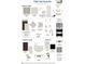 Image showcasing design and finish details for the home's flooring, paint, lighting and kitchen appliances at 19987 Old Dock Rd, Westfield, IN 46074