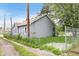 The exterior of this home has a large yard and is fully fenced in at 2531 E Brookside Ave, Indianapolis, IN 46218