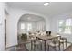 Spacious living room with modern furniture and dining area at 2531 E Brookside Ave, Indianapolis, IN 46218