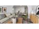 Bright living room showcasing modern furnishings and inviting dining area at 2531 E Brookside Ave, Indianapolis, IN 46218