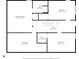 Floor plan featuring recreation room, storage, two bedrooms, and two baths at 2780 W Grizzly Trl, Martinsville, IN 46151