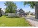 Spacious backyard with a large wooden deck, perfect for outdoor entertaining and relaxation at 301 S Main St, Whitestown, IN 46075