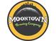 Brewery company logo featuring a cityscape and moon in the branding at 301 S Main St, Whitestown, IN 46075