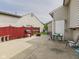 Fenced backyard featuring a patio and barbeque grill at 3223 Keystone Lakes Way, Indianapolis, IN 46237