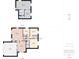 This is a combined floor plan showing the above-ground and basement levels of the home at 3223 Keystone Lakes Way, Indianapolis, IN 46237