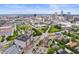 Scenic aerial view of a condo highlighting its proximity to city attractions at 435 Virginia Ave # 101, Indianapolis, IN 46203