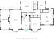 First floor plan featuring a living room, dining room, kitchen, screened in porch, foyer, Gathering room and bathroom at 5165 E Pleasant Run Pkwy S Dr, Indianapolis, IN 46219