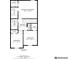 Floorplan of the second story features bedrooms, closets, bathrooms and a hallway with linen storage at 5369 Red River Ct, Indianapolis, IN 46221