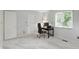 Bedroom with neutral carpet, natural light from the window, and a desk work area at 5419 Cayman Dr, Carmel, IN 46033