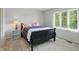 Cozy bedroom with large window at 5419 Cayman Dr, Carmel, IN 46033