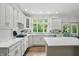 Bright kitchen featuring quartz countertops, stainless appliances, and natural lighting from a large window at 5419 Cayman Dr, Carmel, IN 46033