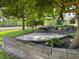Spacious backyard with a concrete patio and a built-in grill at 5730 Teresa Dr, Alexandria, IN 46001