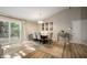 Spacious dining area featuring modern decor and easy access to outdoor patio at 5873 N Victoria Dr, Indianapolis, IN 46228
