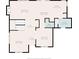 First floor plan with Gathering room, kitchen, breakfast nook, bath, laundry, dining area, hall, and living room dimensions at 7141 Ember Ct, Indianapolis, IN 46236