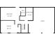 Basement floor plan showing the layout and dimensions of the Gathering room, bedroom, and garage at 8120 Trevellian Way, Indianapolis, IN 46217