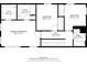 Second floor plan highlighting the primary bedroom, two bedrooms, and two bathrooms at 10722 Landsbrook N Run, Noblesville, IN 46060