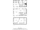 Detailed floor plan showcasing the layout of all three floors of the house at 10722 Landsbrook N Run, Noblesville, IN 46060