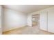 Bedroom featuring a window, bright walls, and open doorway to other rooms at 1129 Central Park S Blvd, Greenwood, IN 46143