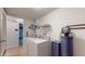 Functional laundry area with appliances at 1129 Central Park S Blvd, Greenwood, IN 46143