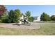 Community playground with slides and swings, perfect for Gathering fun at 1129 Central Park S Blvd, Greenwood, IN 46143