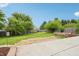 This backyard features a well-manicured lawn and established landscaping at 12496 Wolf Run Rd, Noblesville, IN 46060