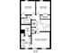 Detailed floor plan of the home showing the layout of the upper level at 13050 Grand Vue Dr, Carmel, IN 46032