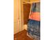 Shower behind an ocean themed curtain at , Indianapolis, IN 46220