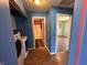 Bright laundry room with front load washer and dryer at 2133 10Th St, Columbus, IN 47201