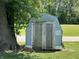 Outdoor storage shed on property at 2133 10Th St, Columbus, IN 47201