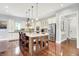 Spacious kitchen featuring a central island, stainless steel appliances, and ample storage at 2535 Dawn Ridge Dr, Westfield, IN 46074