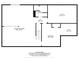 Detailed basement floorplan with recreation room, bedroom, bathroom, gym, and utility area at 3295 Allison Ct, Carmel, IN 46033