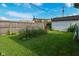Private fenced backyard provides a secure and enjoyable outdoor space at 341 Barton Ave, Indianapolis, IN 46241