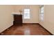 Bedroom with hardwood floors and a window for natural light at 341 Barton Ave, Indianapolis, IN 46241