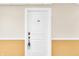 Apartment door number 705 with modern lock system and painted walls at 350 N Meridian St # 705, Indianapolis, IN 46204