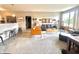 Spacious living room with ample seating, a large window, and an open layout at 4209 Switchgrass Way, Indianapolis, IN 46237