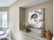 Decorated breakfast bar featuring granite countertop, decorative items, and neutral wall color at 5348 Crittenden Ave, Indianapolis, IN 46220