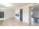 Open laundry room, with modern appliances, neutral colors, and bright lighting at 5602 Northport Dr, Indianapolis, IN 46221
